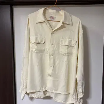 맨해튼 레이온 셔츠 개버 웨스턴 50년대