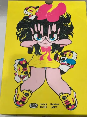 Reebok x GRAPE BRAIN x SNKRDUNK 펌프 퓨리