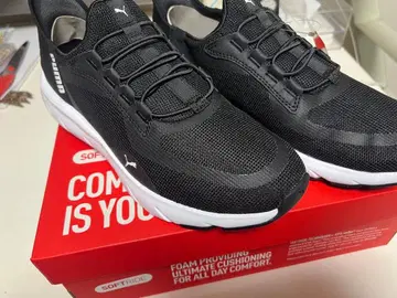 PUMA 블랙 스니커즈 26.5cm