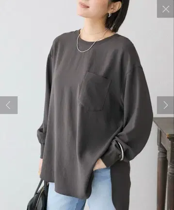 리브 드와 [ 니트 이너로도 추천 ] 조젯 포켓 블라우스