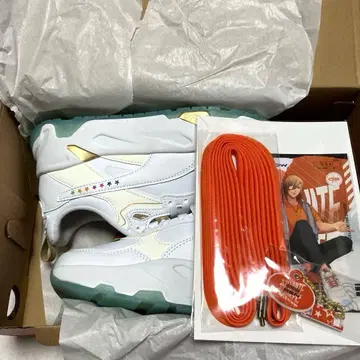 PUMA 우타노 프린스사마 콜라보 스니커즈 진구지 렌 23.5cm