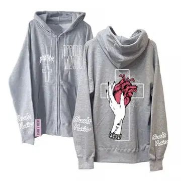 DEZERT BIG 실루엣 ZIP 후드티