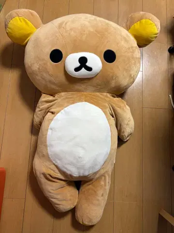 리락쿠마 큰 봉제 인형 특대형 메가