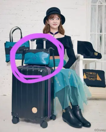 시마무라 치하루 씨 콜라보 해피백 엘사 숄더백