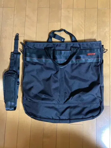 BRIEFING/헬멧 백/블랙/2WAY/MADE IN USA