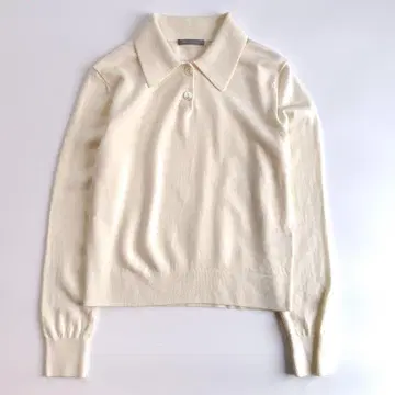 2024AW 띠어리 럭스 Deneb Fanny 니트 피케 셔츠 38