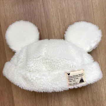 디즈니 보아캡 화이트