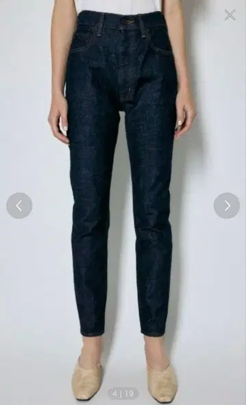 미사용 새상품 MOUSSY MVS SKINNY 데님