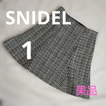 스나이델 SNIDEL 트위드 미니 스커트