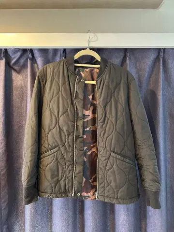 WILD THINGS 리버서블 퀼팅 자켓