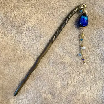 시미즈자카 유리관 헤어콤