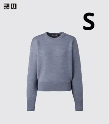 UNIQLO U 더블 페이스 크루넥 스웨터