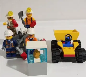 레고 시티 해체 공사 스타트 세트와 골드 헌터들