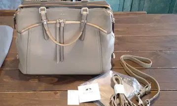 펠레 보르사 백 베이지 미사용품