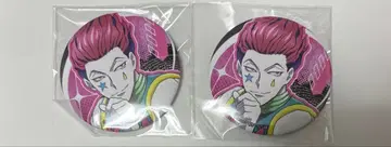 HUNTER x HUNTER 캔뱃지 등 맞댄 히소카 2개