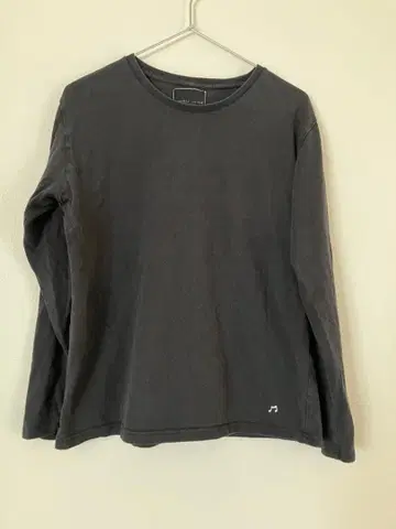 NUMBER NINE 다크 그레이 긴팔 티셔츠 L 사이즈