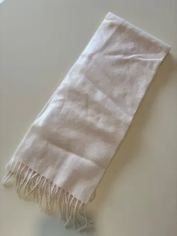 UNIQLO 캐시미어 머플러 화이트