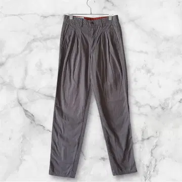 BIG BORN/그레이 캐주얼 팬츠 면 100% 일본제