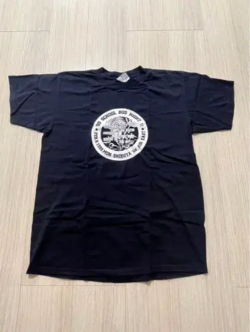 1999년 school bus night live 블랙 T셔츠 L 사이즈