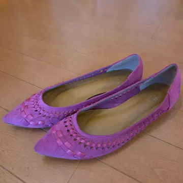 LE TALON 부드러운 꼬임 디자인 핑크 펌프스