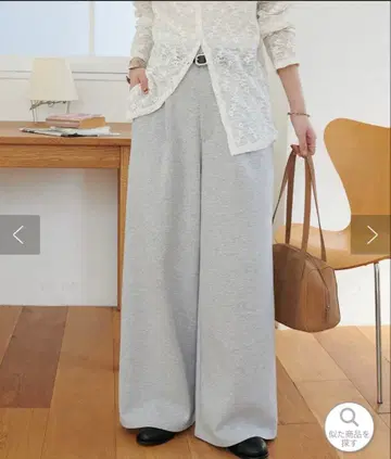 디스코트 깔끔 맨투맨 라이크 팬츠 다크 그레이 L