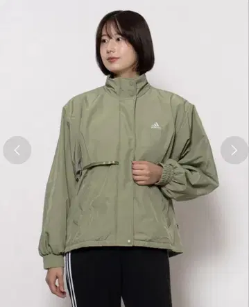 여성용 우븐 풀 집업 자켓 JG8154