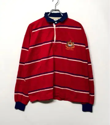Penarth R.F.C. 구제 의류 엠블럼 자수 보더 라거 셔츠