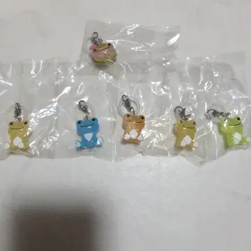 개구리 피클스 메지루시 액세서리 개구리 6개 세트