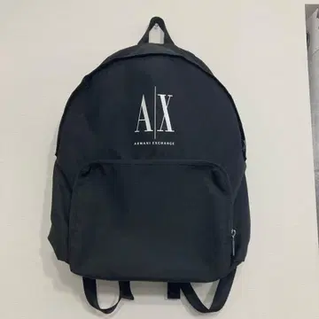 Armani Exchange 블랙 백팩