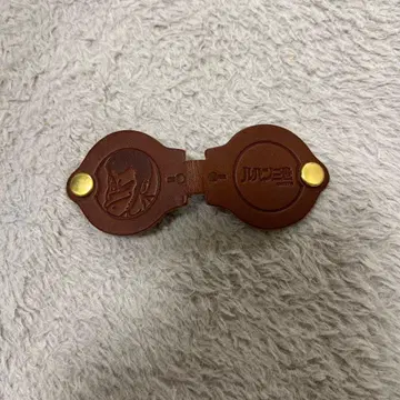 루팡 3세 가죽 코드 키링