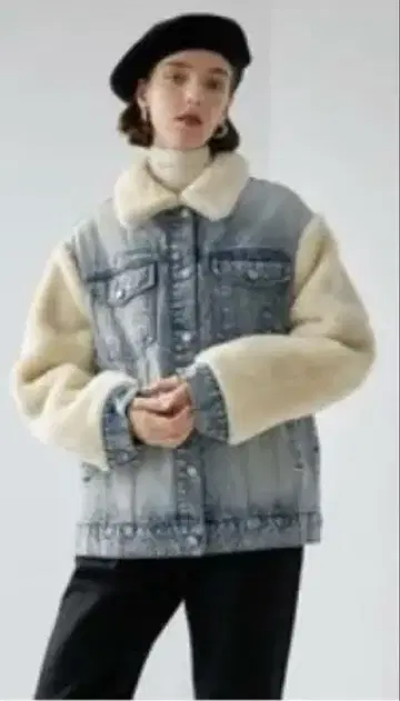 fano studious 데님 자켓