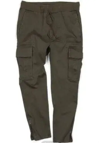 L/더 더퍼 오브 세인트 조지/밑단 지퍼/이지 카고 팬츠/카키