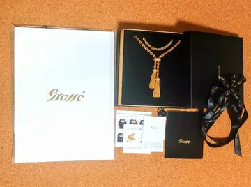 Grosse 프린지 목걸이 골드 그로세