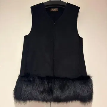 GNA 블랙 퍼 베스트