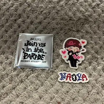 MAZZEL NAOYA 시크릿 스티커
