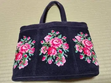 꽃무늬 자수 FEILER 핸드백