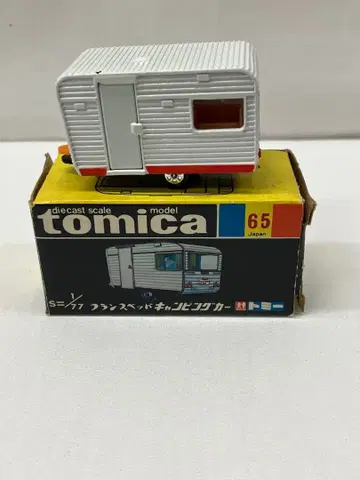 토미카 프랑스베드 캠핑카 No.65 블랙 상자