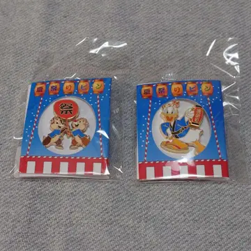 디즈니 스토어 여름 축제 핑 도날드&치이데 세트