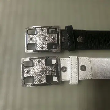 EPOCA 블랙 화이트 벨트 2개