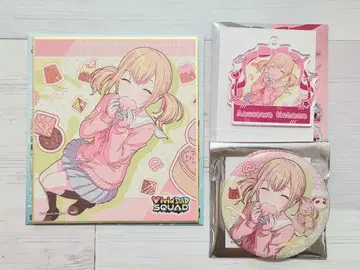 프로세카 아즈사와 코하네 미니 색지 글리터 캔뱃지 아크링 키링