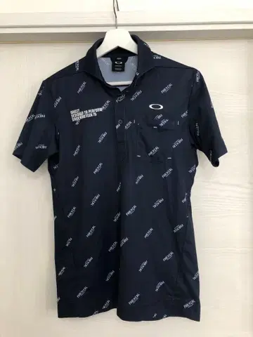 OAKLEY 네이비 피케 셔츠