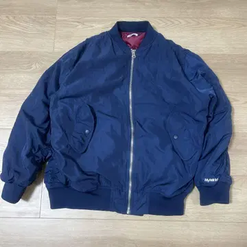 MOSHPIT x My Hair is Bad MA-1 네이비