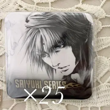 미네쿠라 카즈야 최유기 타워 레코드 삼장 연필화 스퀘어 캔뱃지