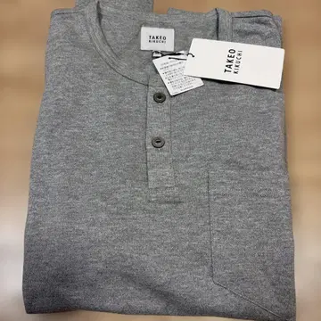 [미사용 택 포함] TAKEO KIKUCHI 긴팔 티셔츠 M 그레이