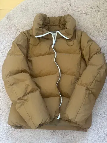 브라운 다운 자켓 사이즈 40