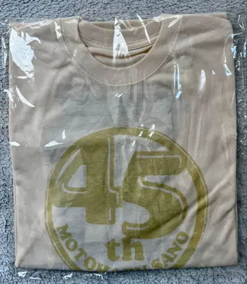 미개봉 사노 모토하루 45주년 기념 투어 기념 티셔츠