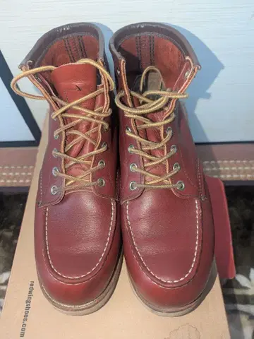 레드윙 8131 자수 깃털 택 모크토