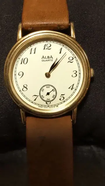 세이코 알바 스몰 세컨드 남성용 빈티지