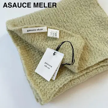 ASAUCE MELER 아소스메레 머플러 울 크림
