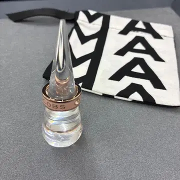 마크제이콥스 메달리온 반지 핑크 골드